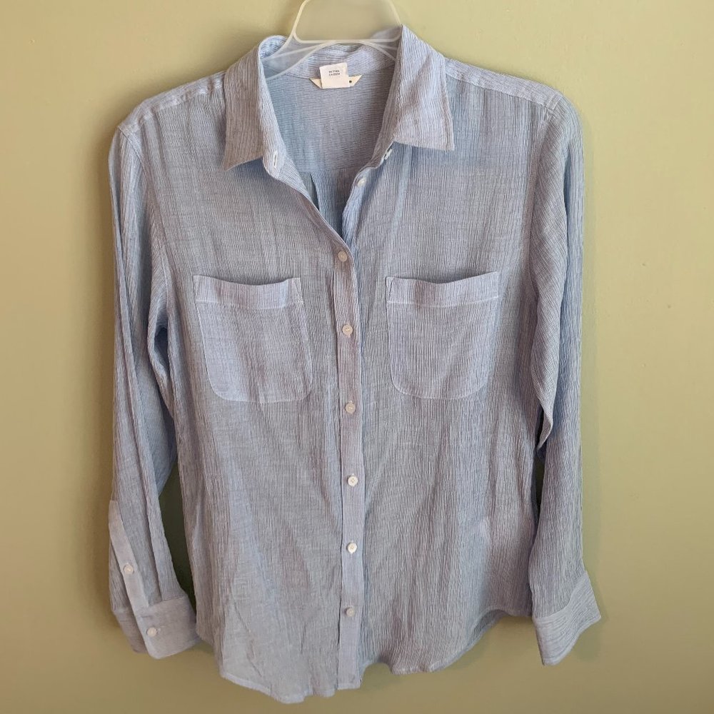 Club Monaco Light Blue Button Down